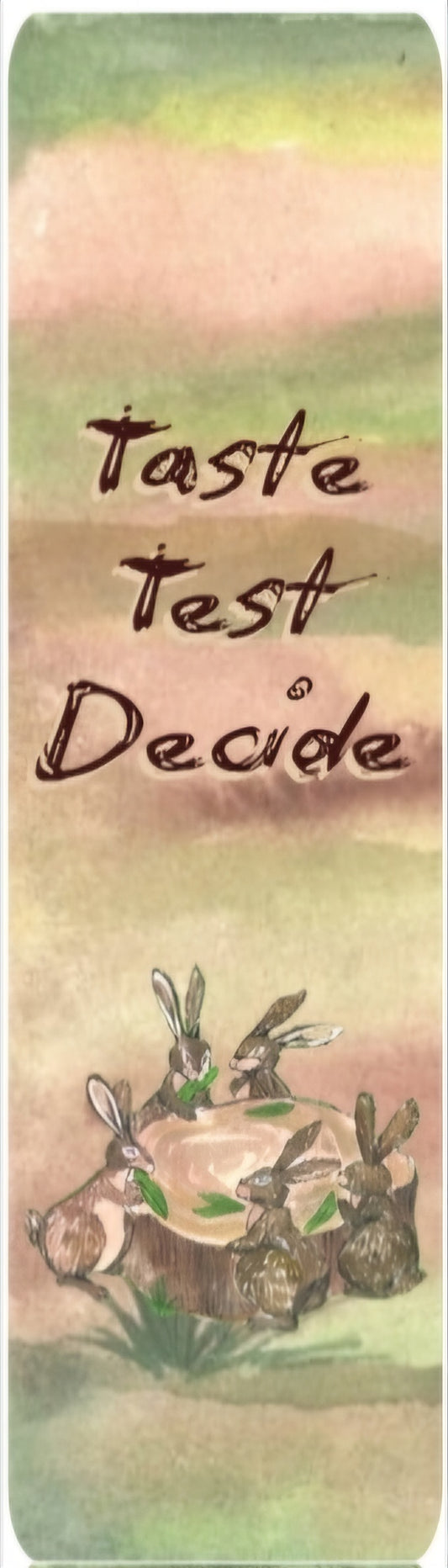 Indestructible Bookmark